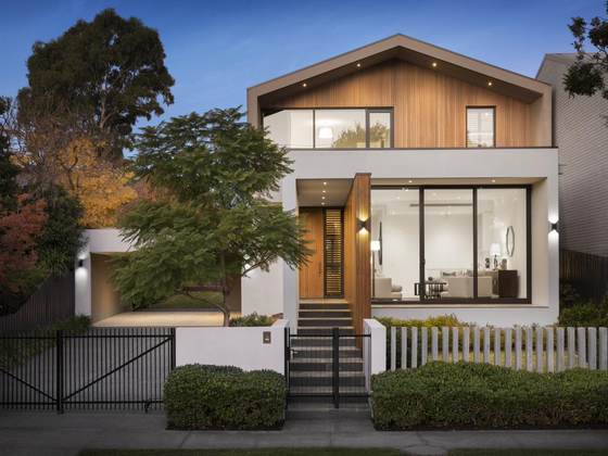 Modern home exterior